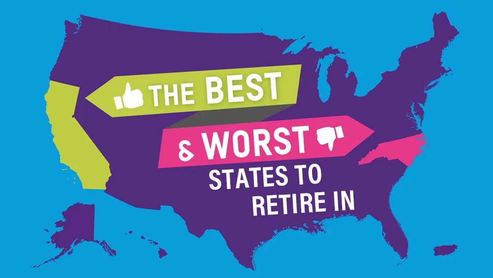 22 Best (and Worst) States to Retire
