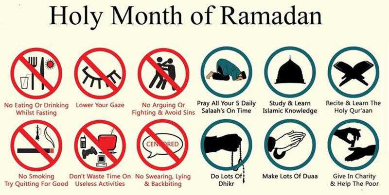 Don t eat or drink in public during Ramadan