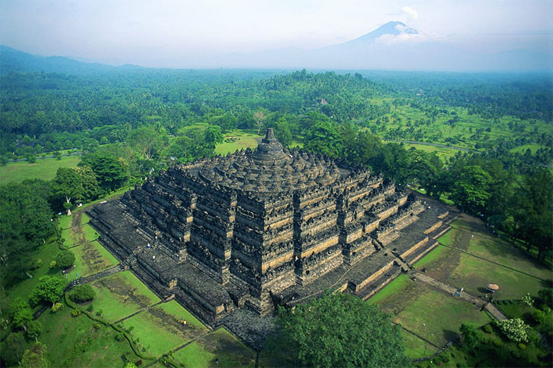 Borobudur Temple in Indonesia