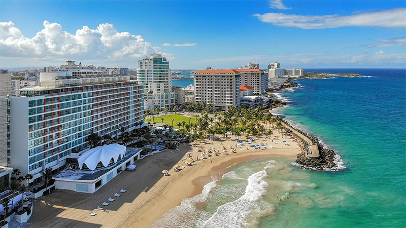 Condado Beach In Puerto Rico