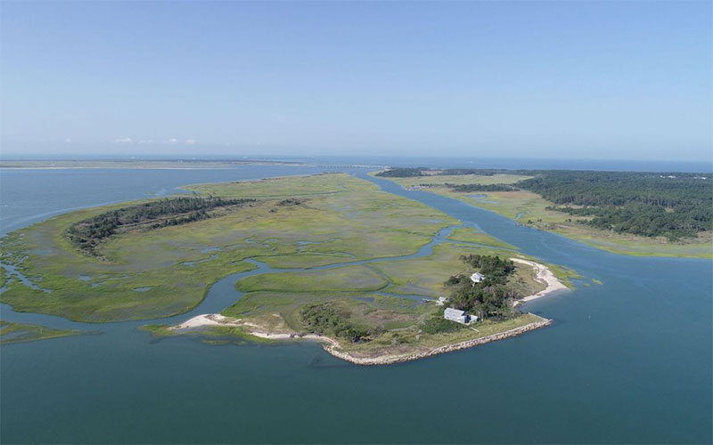 Holly Bluff Island in Virginia