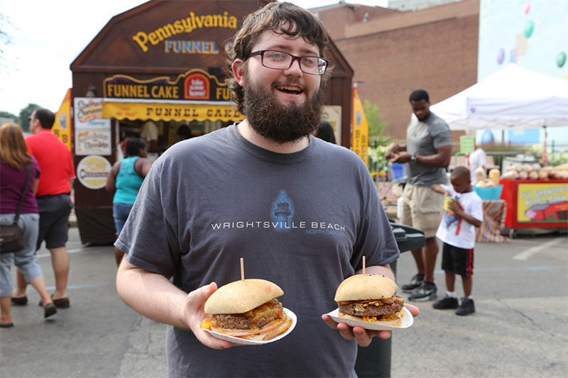 National Hamburger Festival in Akron