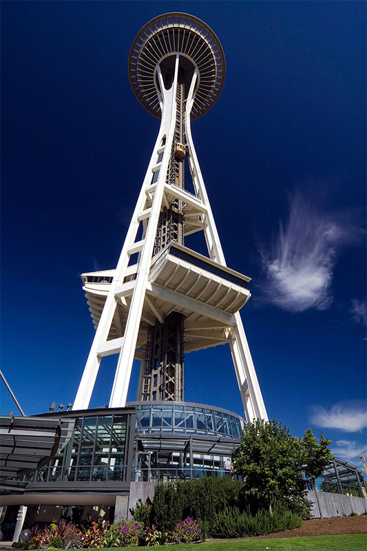 Space Needle In Seattle USA