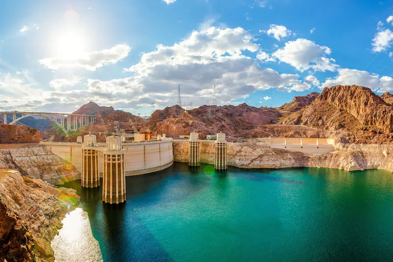 The Hoover Dam in Nevada