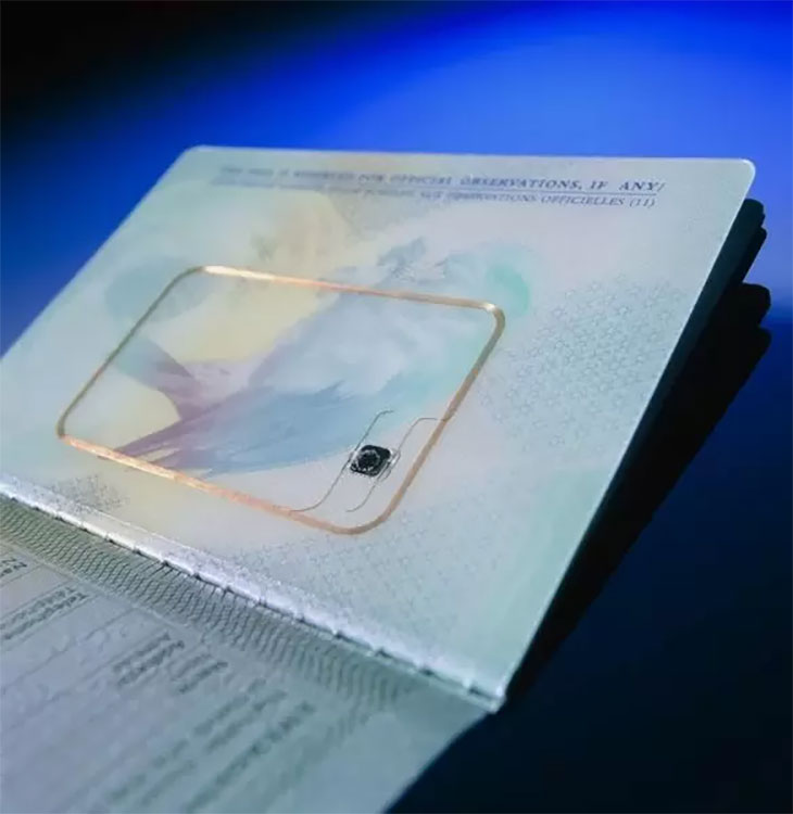 Your passport has a chip