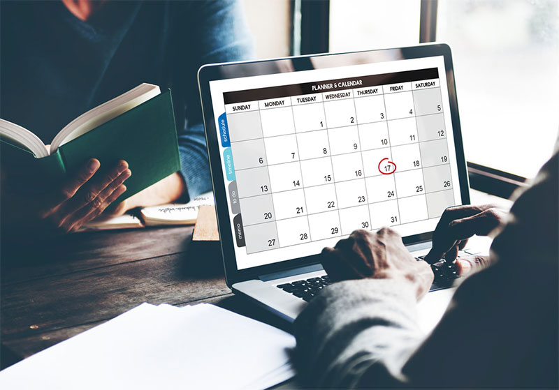 Check the Calendar