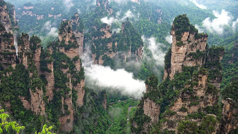 Wulingyuan Scenic Area China