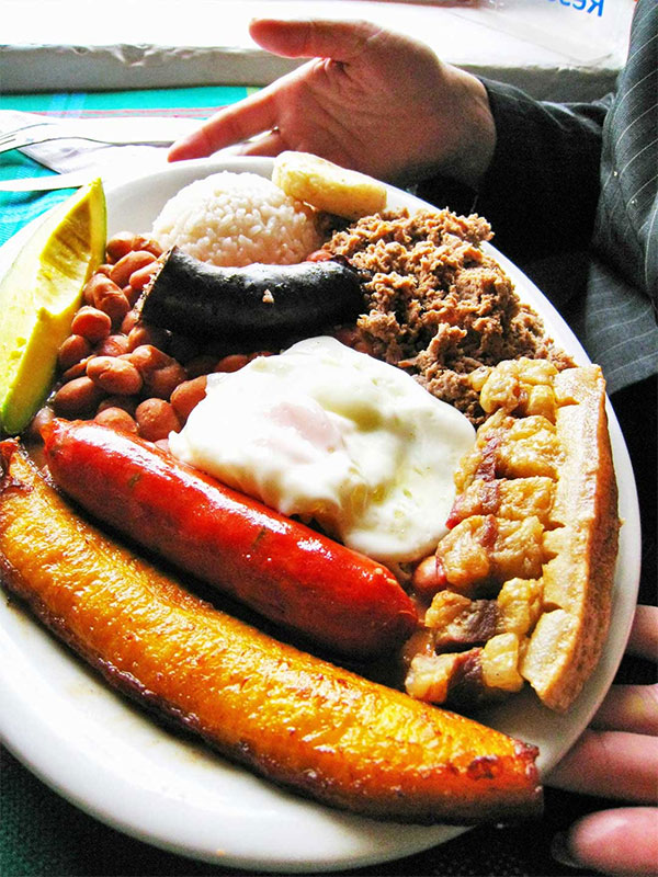 Enjoy Local Colombian Cuisine
