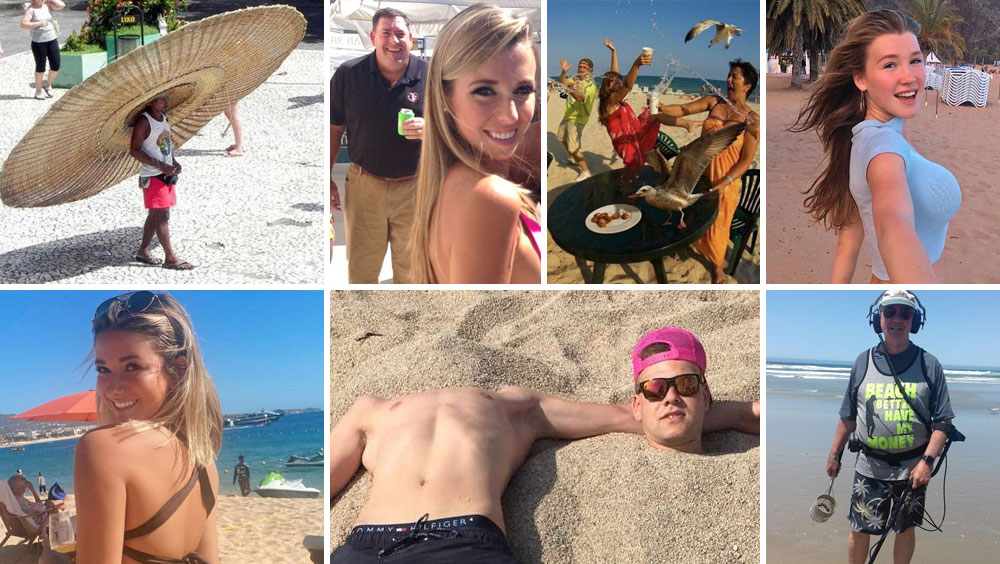 Unexpected Beach Moments Captured On Cam