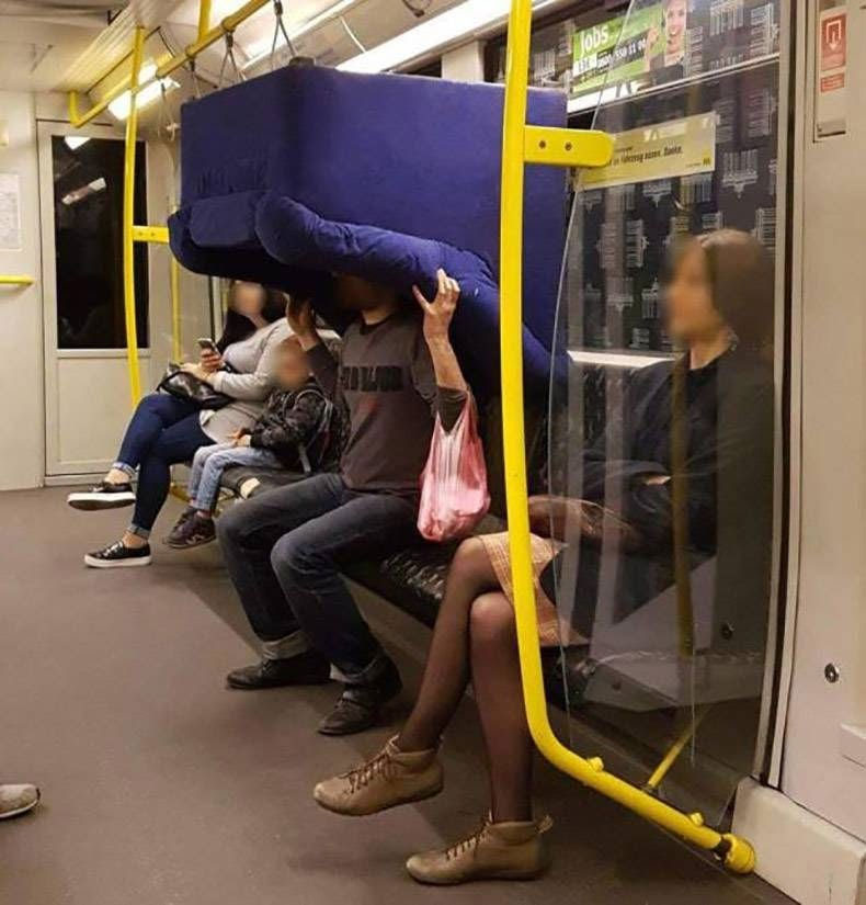 Couch going home