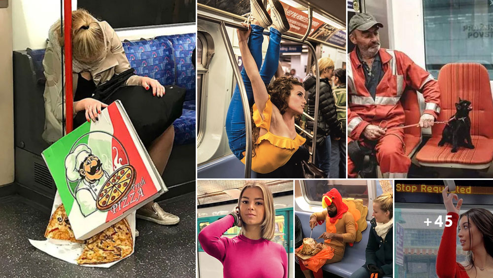 Hilarious Commuters Caught On Camera