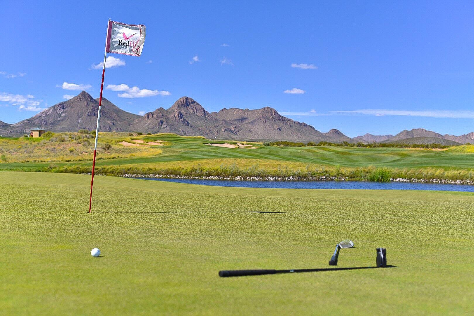 Golfing