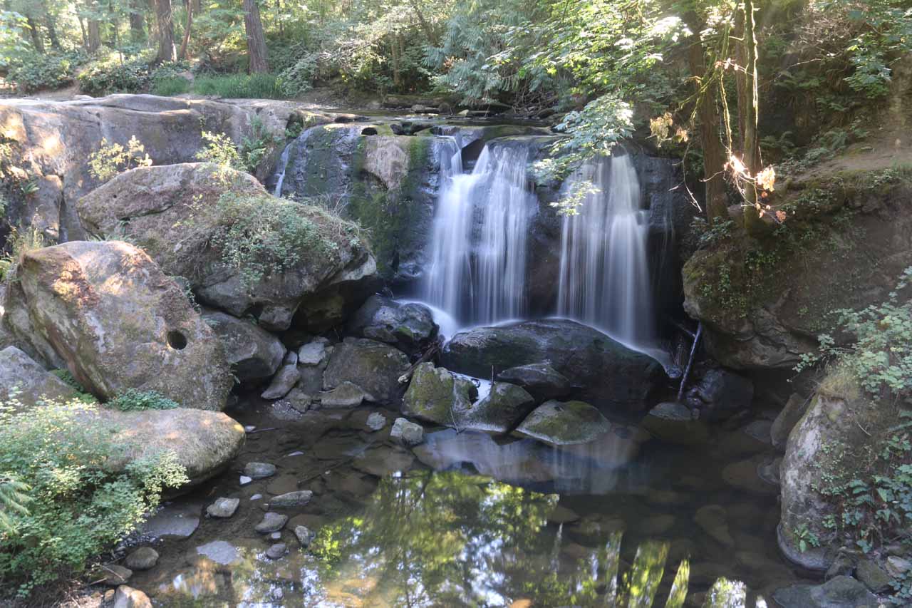 Hike At Whatcom Falls Park