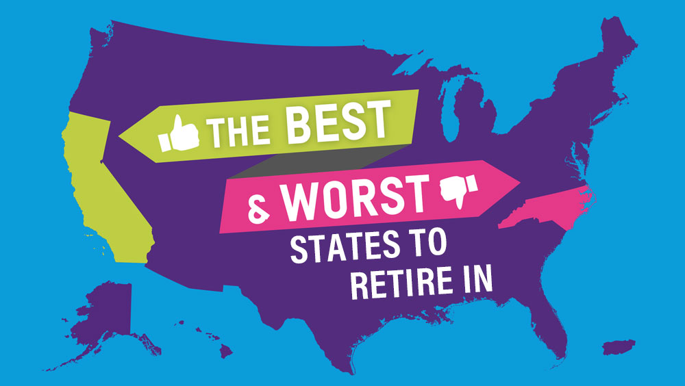 22 Best (and Worst) States to Retire