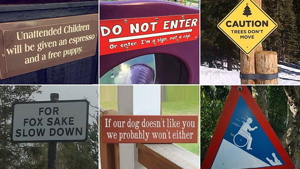 Hilarious And Eye-Catching Signs People Just Had To Snap Photos Of